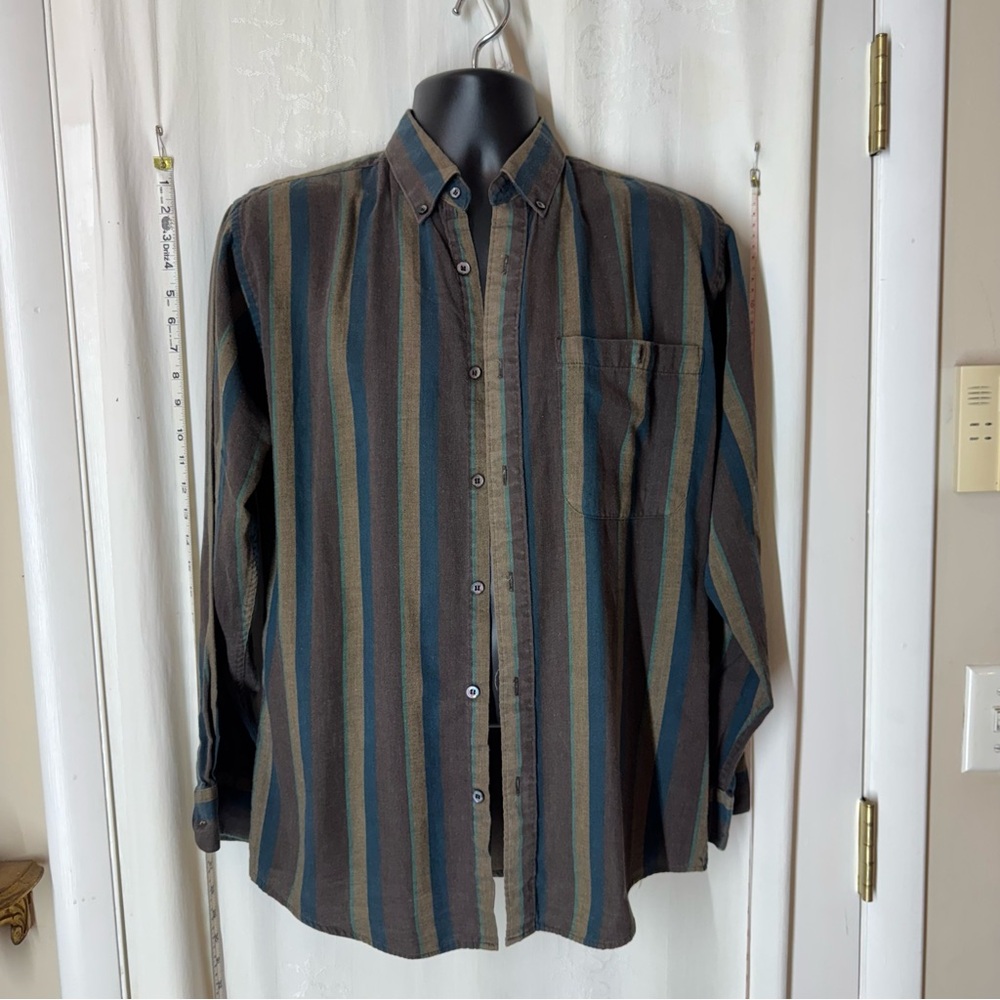Vintage Manhattan Striped Men's Shirt